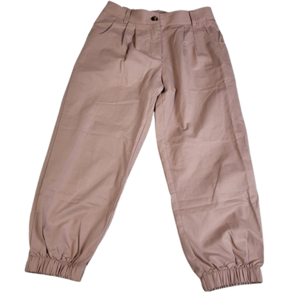 Halara Pink Cotton Jogger Pants‎ High Rise Pink Lightweight Women's M Regular